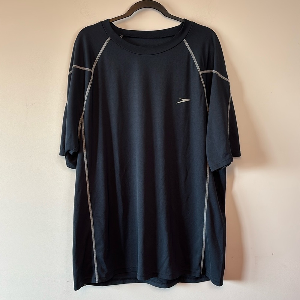 Speedo navy athletic shirt size XXL
